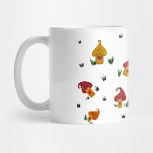 Mushroom Houses Mug